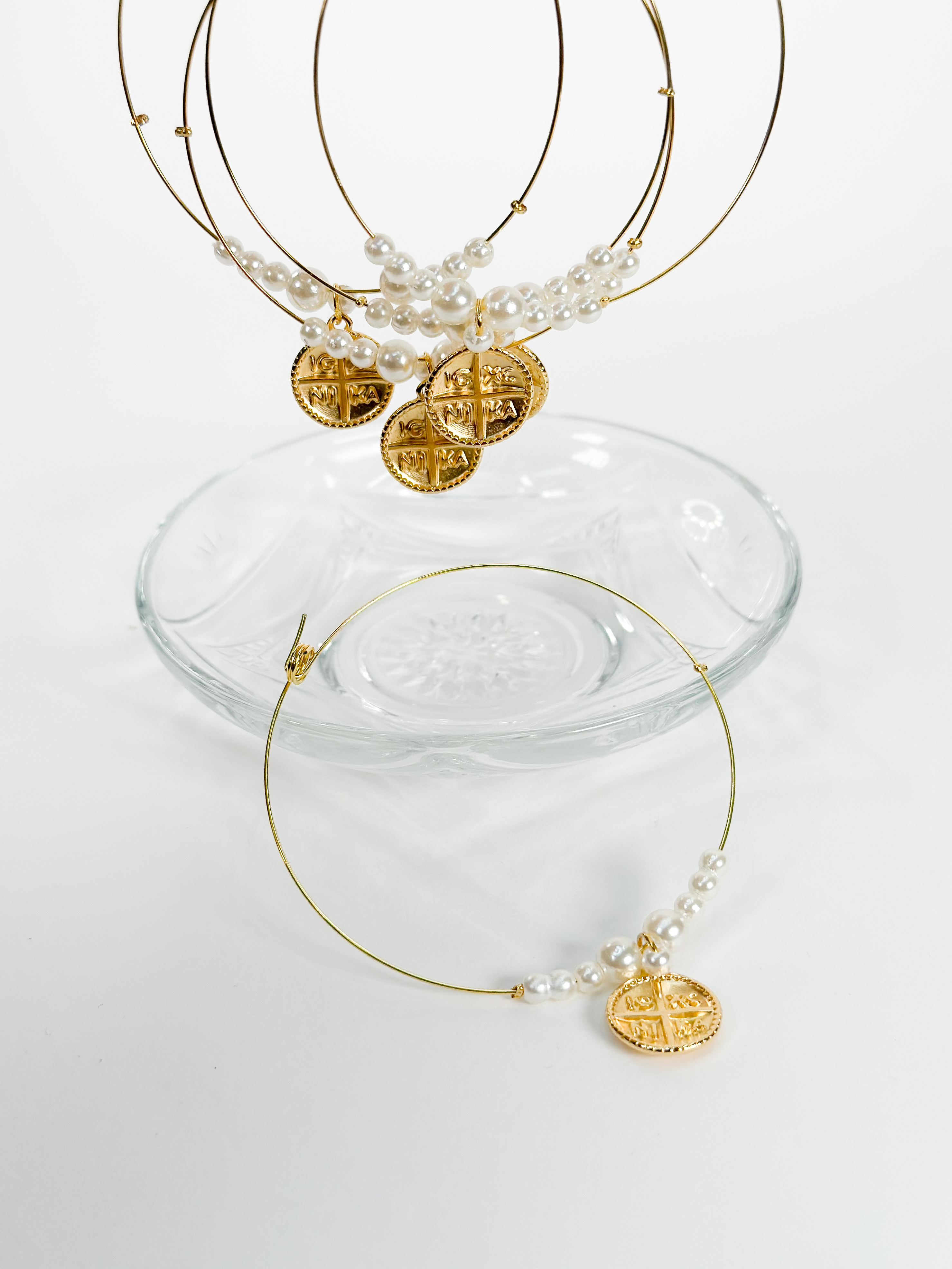 CELFIE CO - Μαρτυρικό βραχιόλι memory με πέρλες