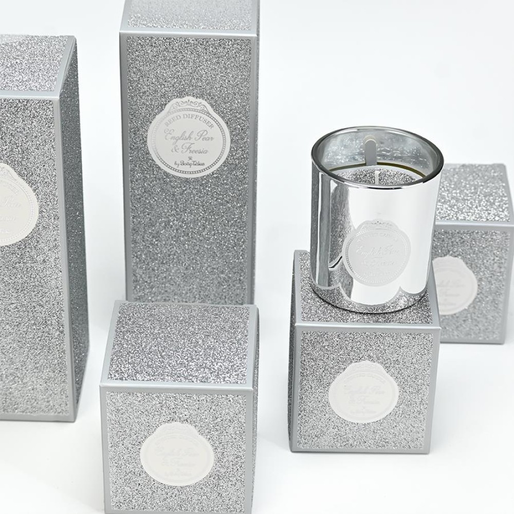 SOAP TALES - Αρωματικό χώρου σε ασημένιο κουτί glitter 100ml