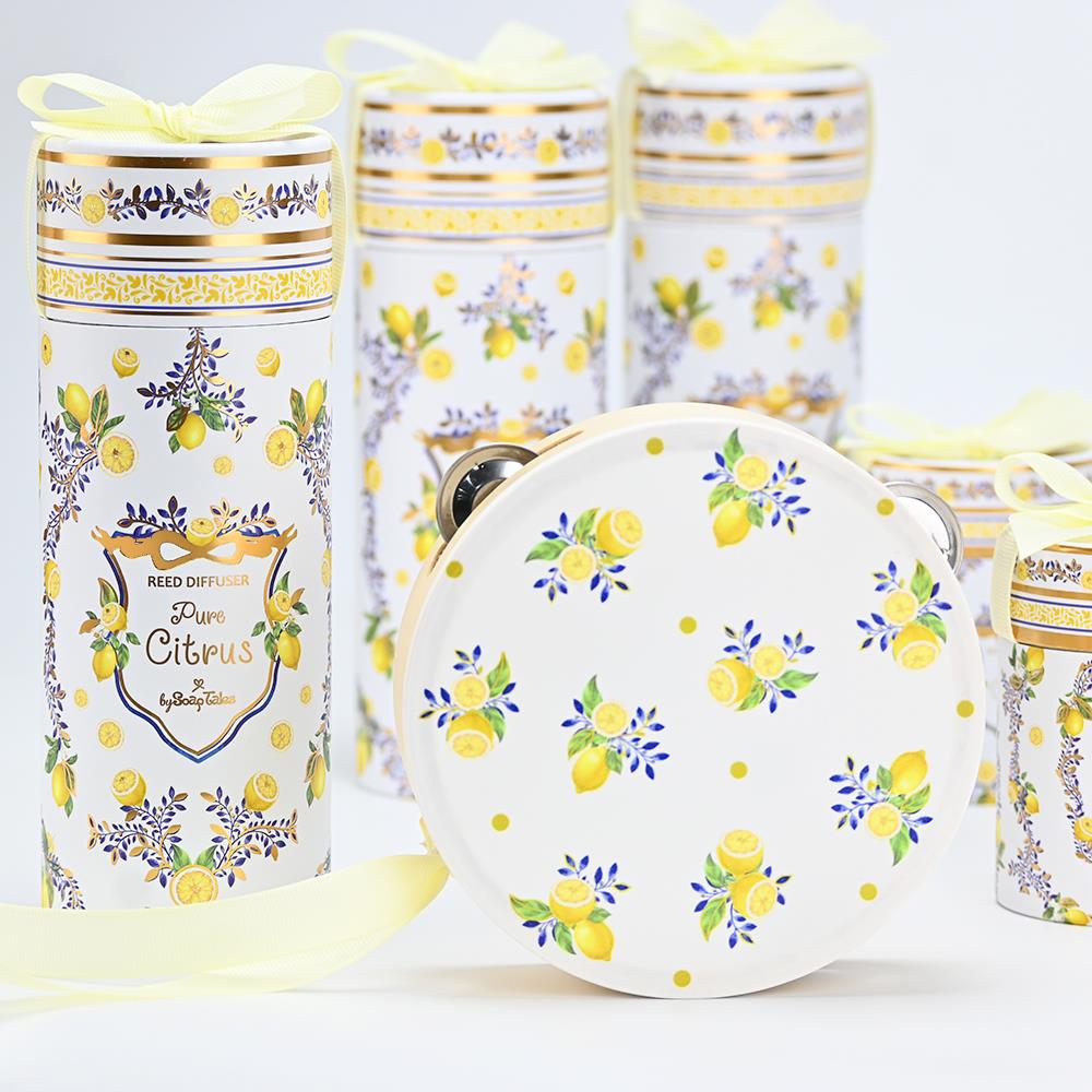 SOAP TALES - Ξύλινο ντέφι λεμόνι