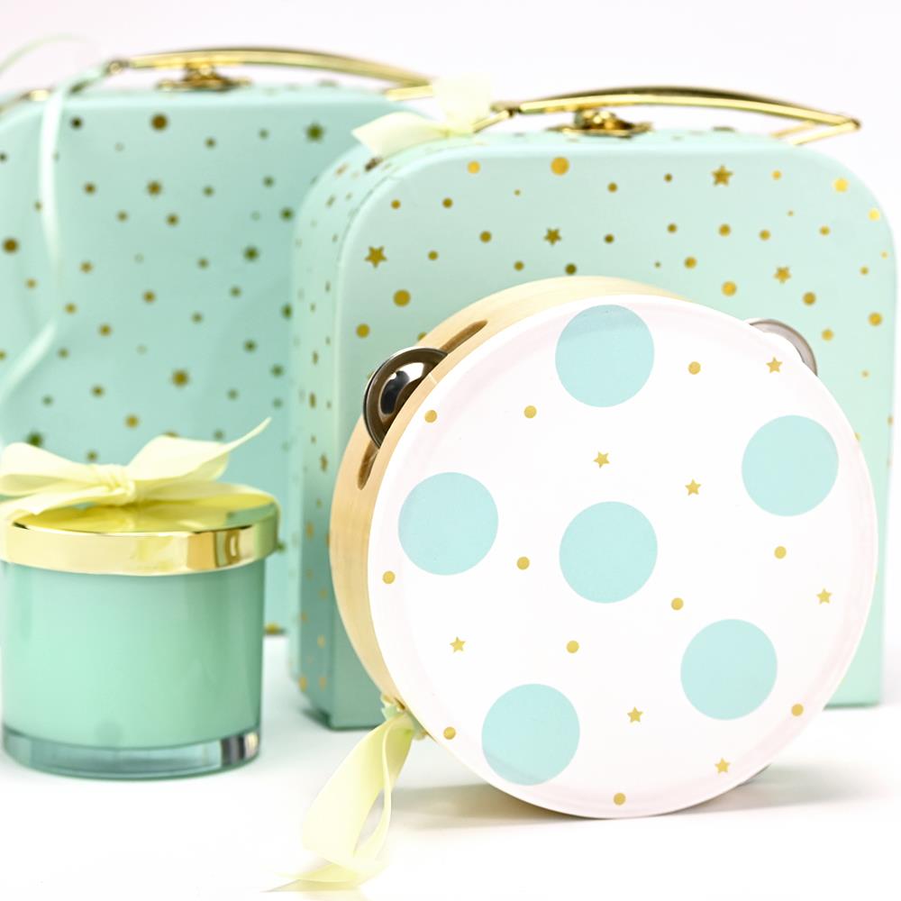 SOAP TALES - Ξύλινο ντέφι βεραμάν πουά