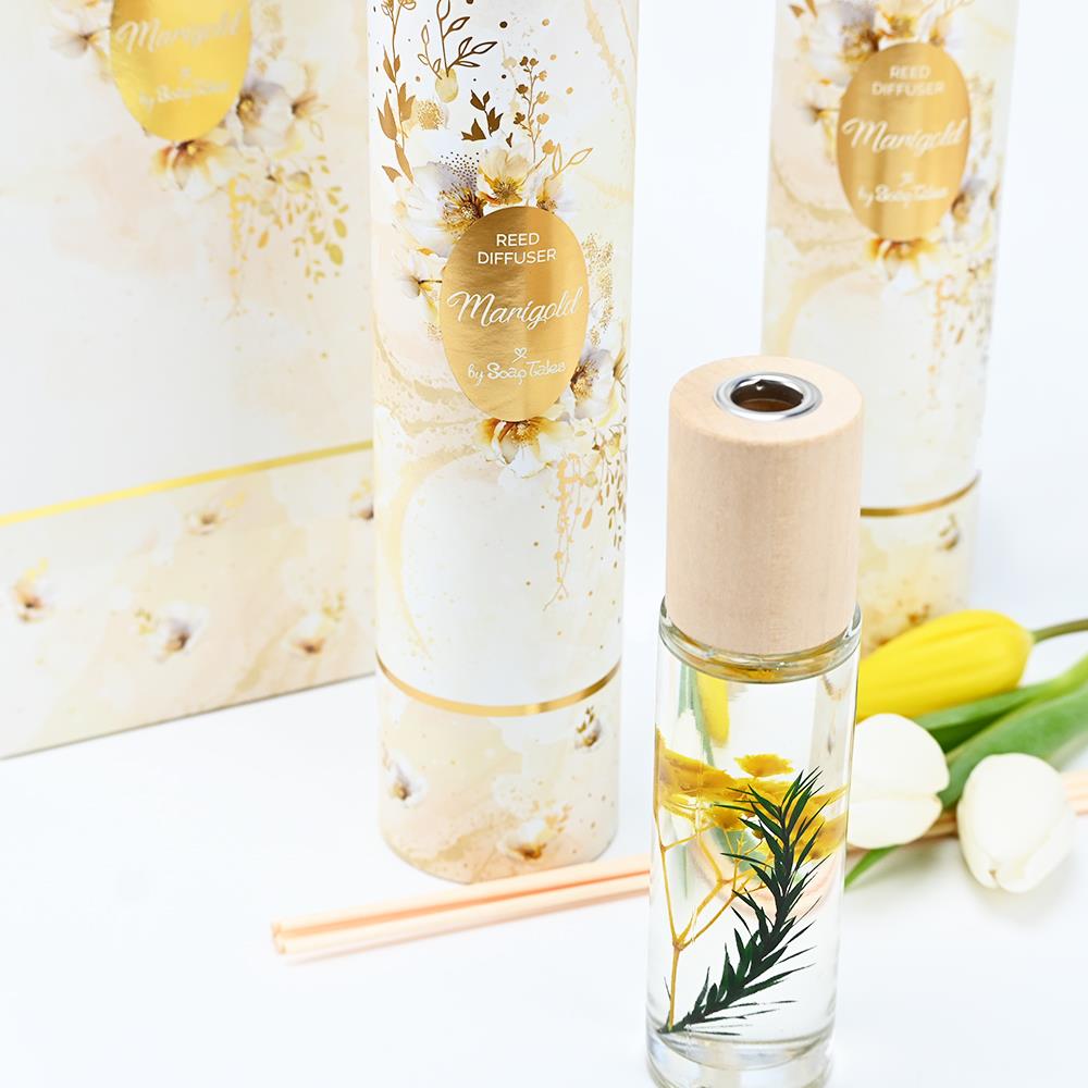 SOAP TALES - Αρωματικό χώρου marigold 120ml μαζί με τσάντα δώρου