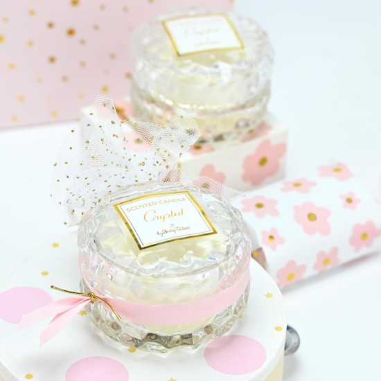 SOAP TALES - Κερί στρογγυλό crystal
