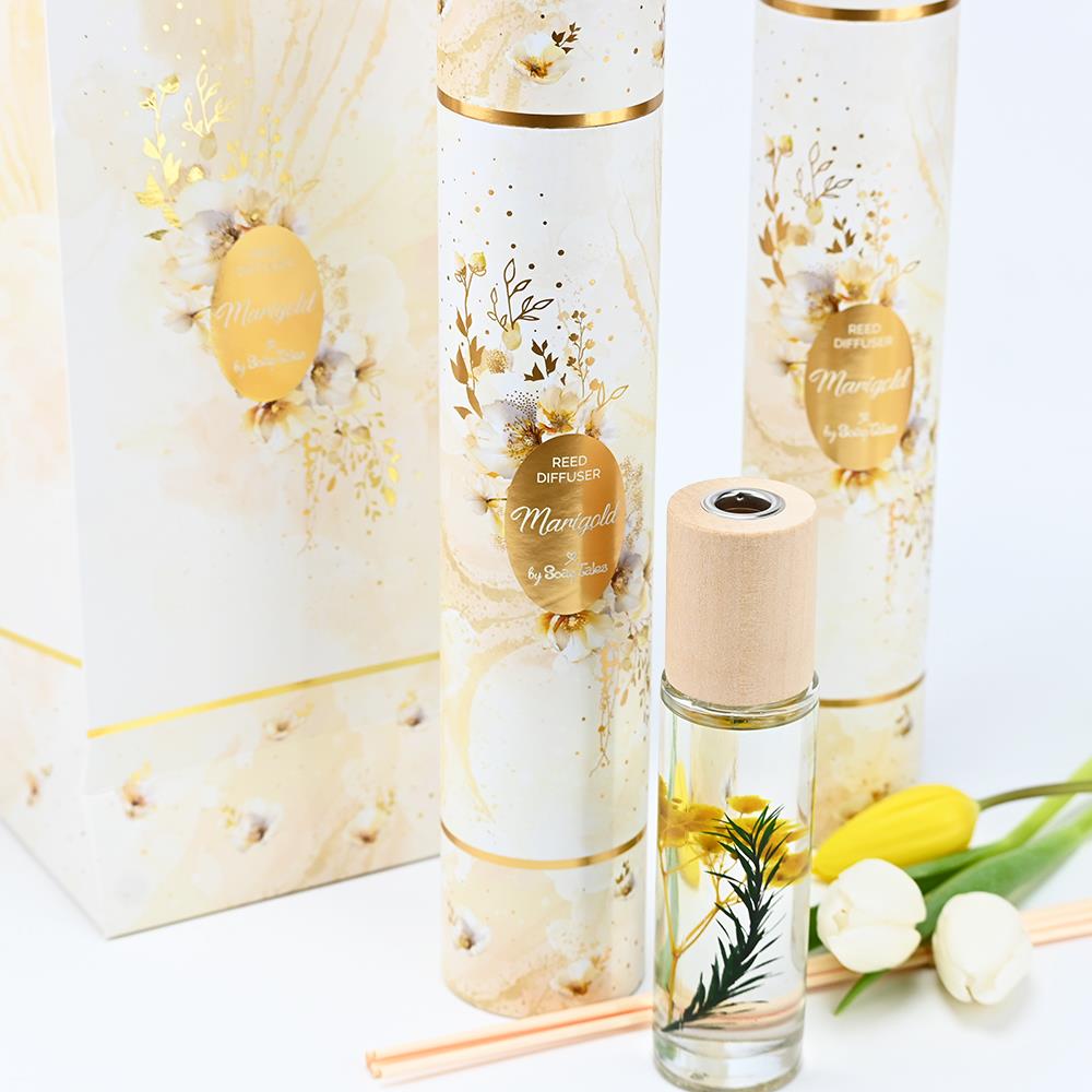 SOAP TALES - Αρωματικό χώρου marigold 120ml μαζί με τσάντα δώρου