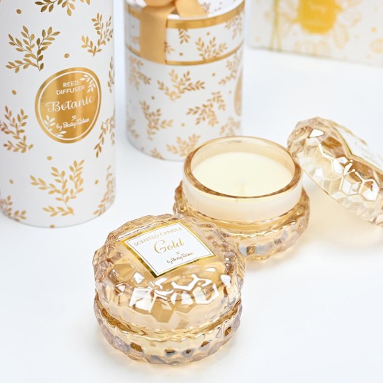 SOAP TALES - Κερί στρογγυλό χρυσό