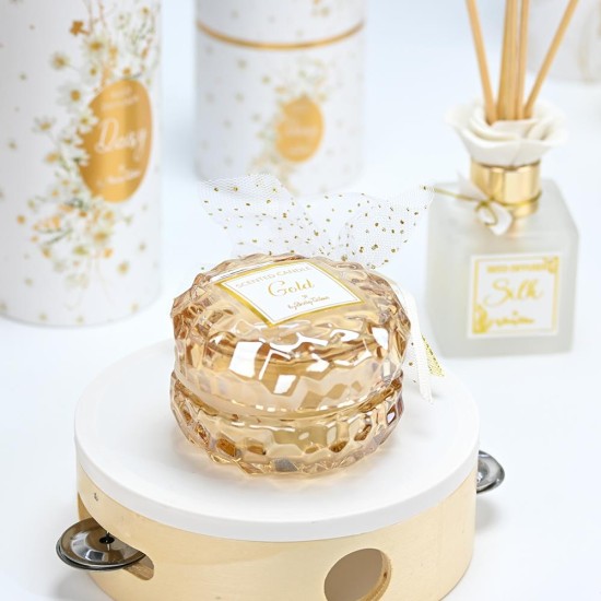 SOAP TALES - Κερί στρογγυλό χρυσό