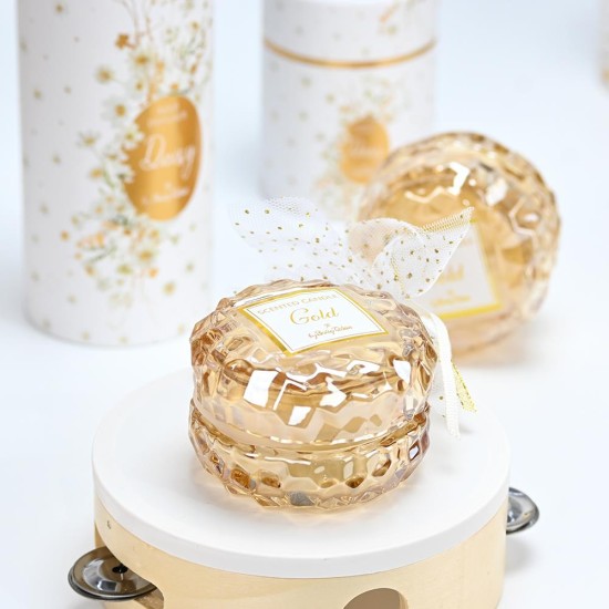 SOAP TALES - Κερί στρογγυλό χρυσό