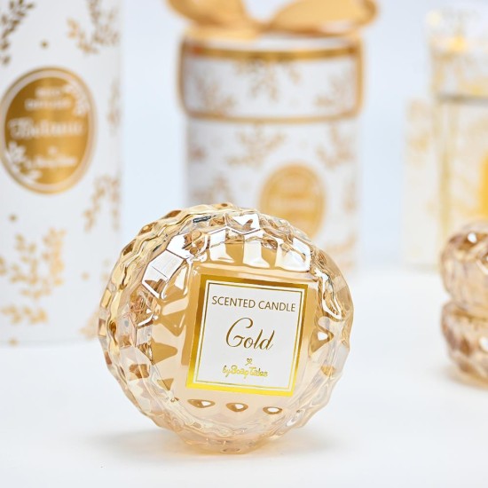 SOAP TALES - Κερί στρογγυλό χρυσό
