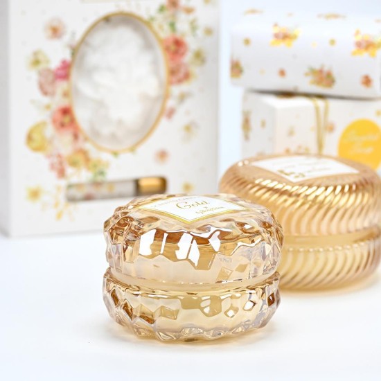 SOAP TALES - Κερί στρογγυλό χρυσό