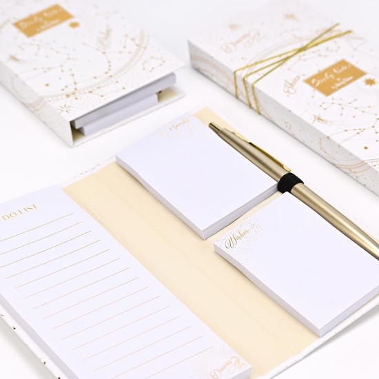 SOAP TALES - Σημειωματάριο με post it και στυλό astral magic