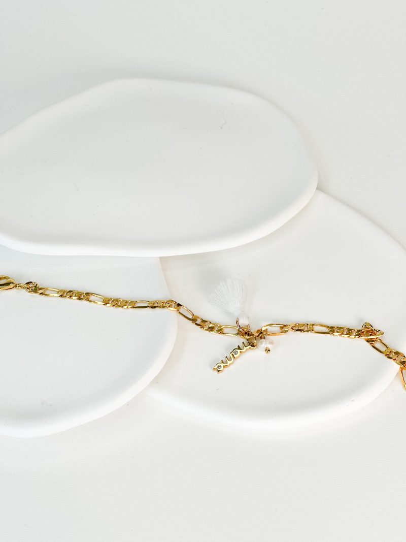 CELFIE CO - Βραχιολάκι για την μαμά με φουντάκι και αλυσίδα.