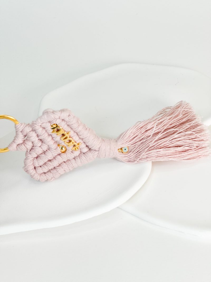 CELFIE CO - Μακραμέ μπρελόκ για την μαμά,την νονά και την γιαγιά