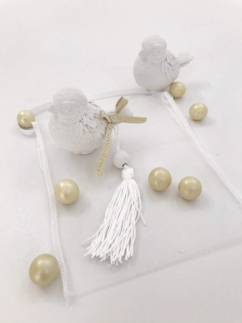 Αρωματική Μπομπονιέρα Βάπτισης "Πουλάκι"