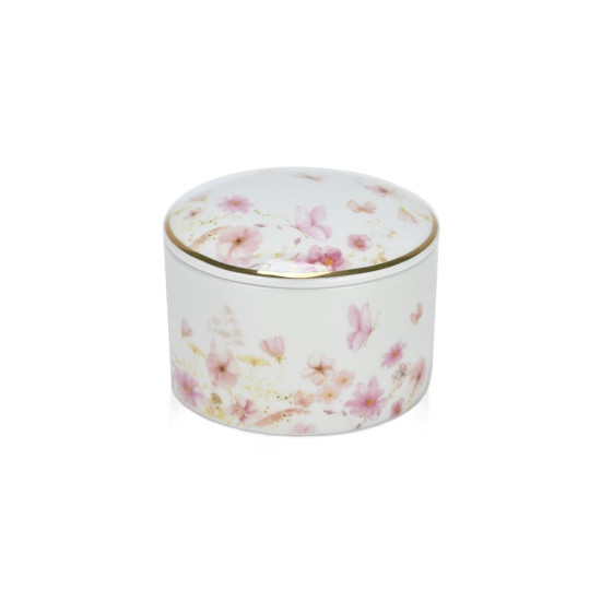 Μπιζουτιέρα από πορσελάνη pink blossom