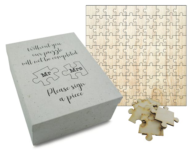 TWENTY 2 TWINS - Puzzle Ξύλινο Τυπωμένο 48x48 100 Κομμάτια Με Κουτί