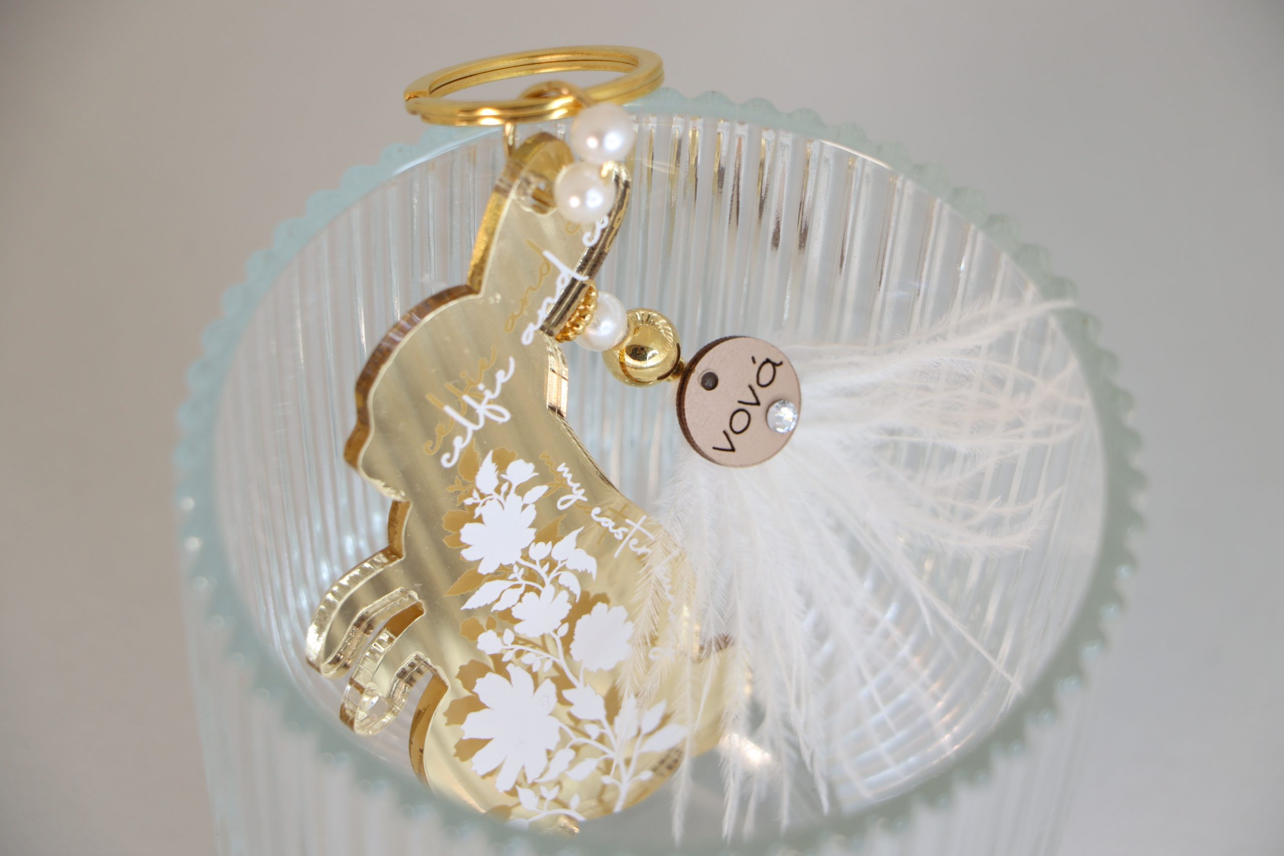 CELFIE CO - THE BUNNY Πασχαλινό Mπρελόκ Λαγουδάκι.