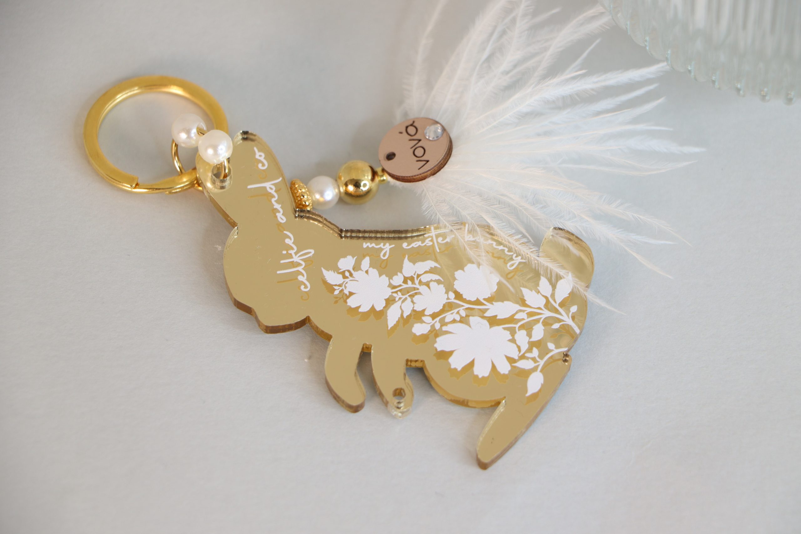 CELFIE CO - THE BUNNY Πασχαλινό Mπρελόκ Λαγουδάκι.