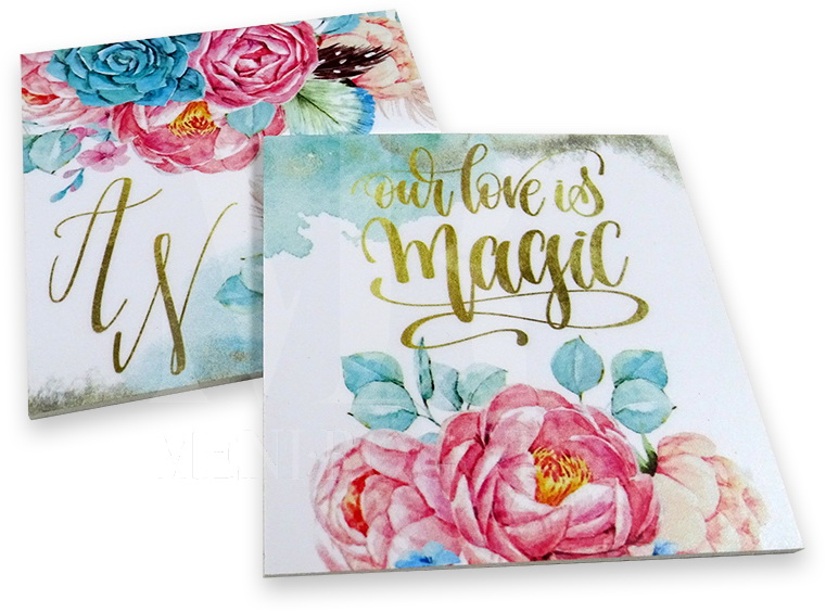 PVC Σουβέρ 10x10 Σετ 2 Τεμάχια