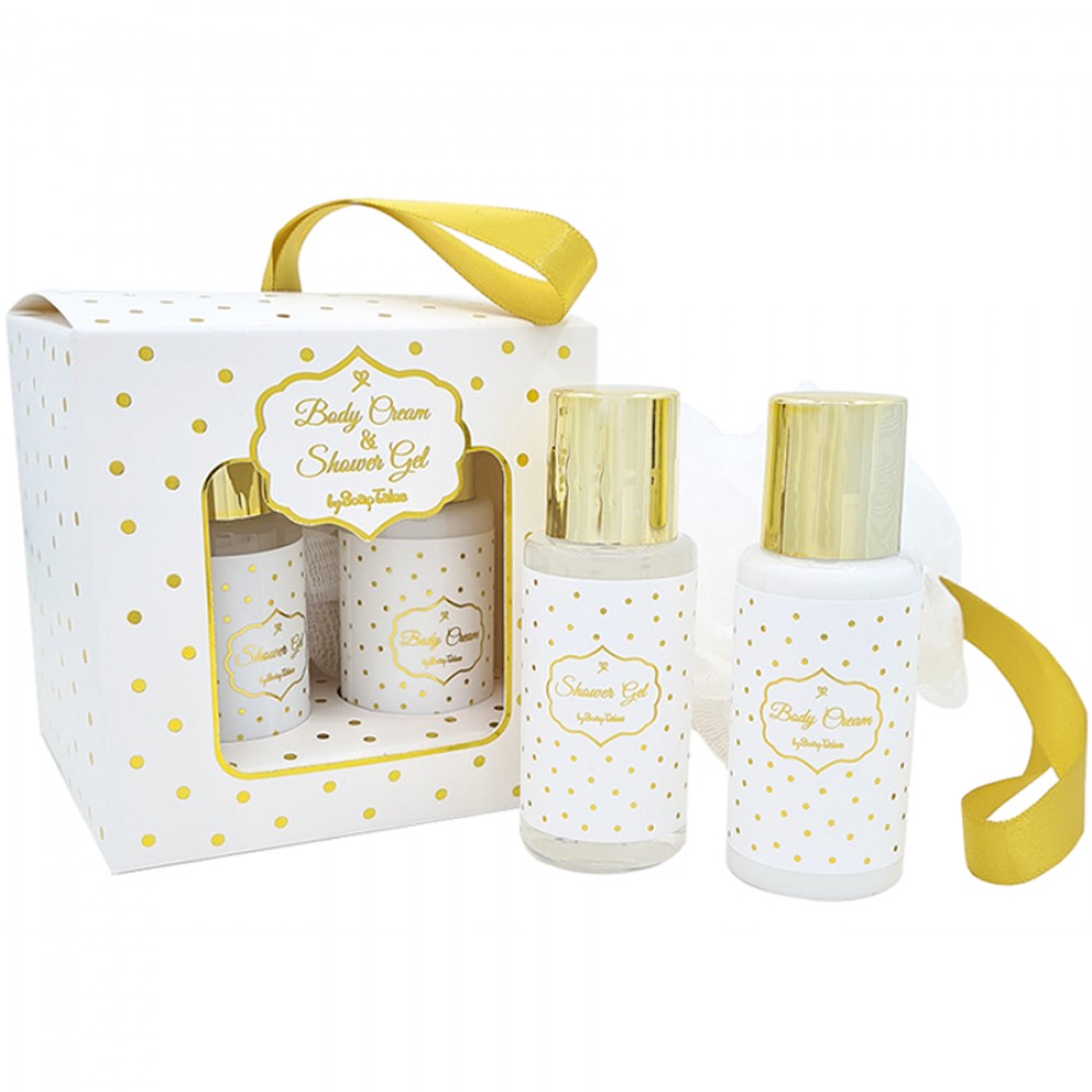 Αφρόλουτρο & κρέμα σώματος λευκό χρυσό