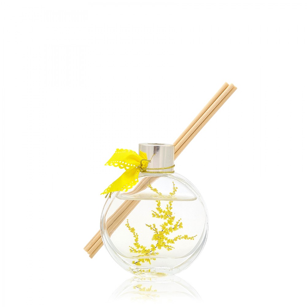 Αρωματικό χώρου με αυτοκόλλητο κίτρινα λουλούδια 60ml