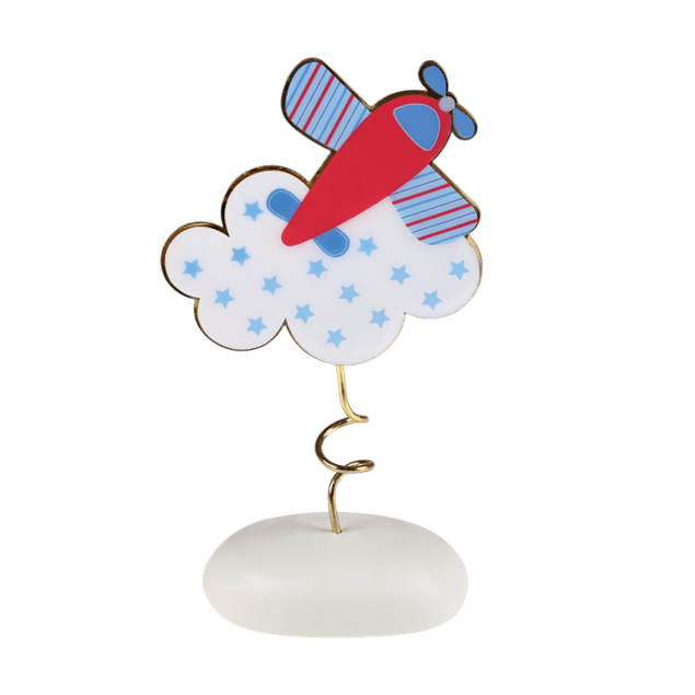 ΑΝΔΡΟΝΙΔΗΣ - Μπομπονιέρα Βάπτισης Αεροπλανάκι Σύννεφο σε Βότσαλο