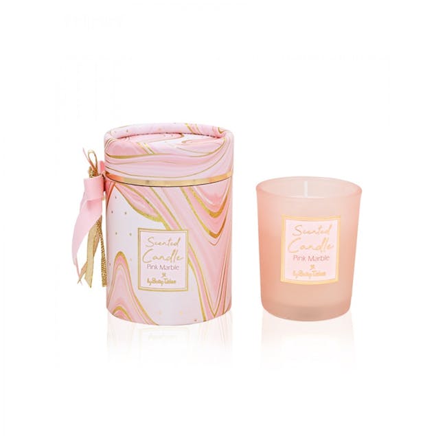 SOAP TALES - Αρωματικό κερί marble ροζ