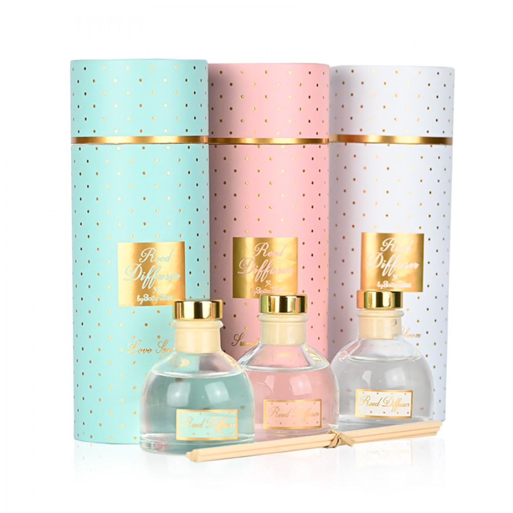 SOAP TALES - Αρωματικό Χώρου Ροζ Χρυσό Πουά Sweet Flavor 50ml