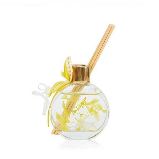 Αρωματικό χώρου με αποξηραμένα κίτρινα λουλούδια 60ml