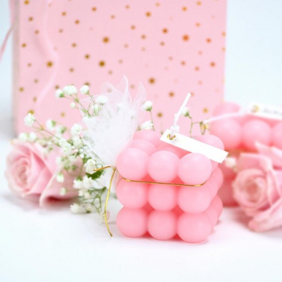 SOAP TALES - Κερί bubble ροζ