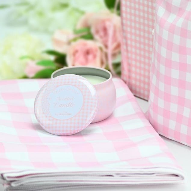 SOAP TALES - Κερί μεταλλικό ροζ valey of lily