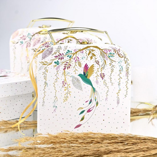 SOAP TALES - Βαλιτσάκι λευκό bird