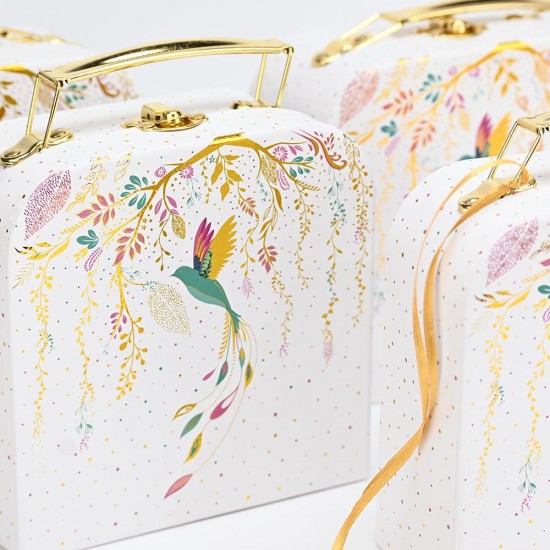 Βαλιτσάκι λευκό bird