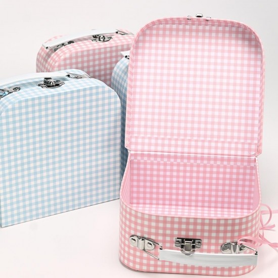 SOAP TALES - Βαλιτσάκι ροζ καρό