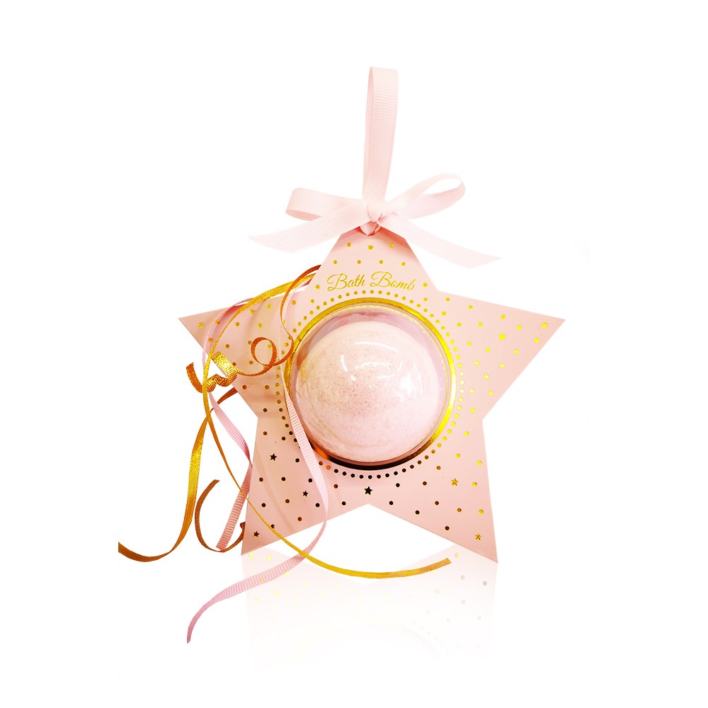  Bath Bomb Ροζ Χρυσό