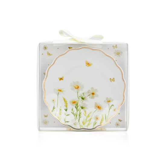 Πιατάκι πορσελάνη daisy