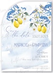 Προσκλητήριο Γάμου ''Lemon''