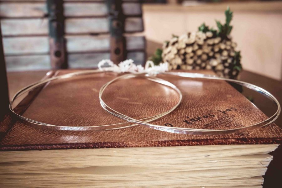 Στέφανα γάμου σφυρήλατα