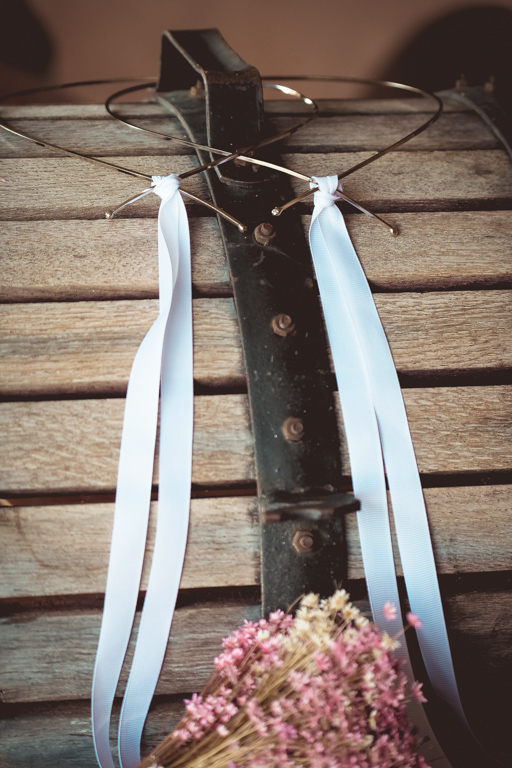 VELISSARIA - Επάργυρα στέφανα με σχέδιο στο πίσω μέρος