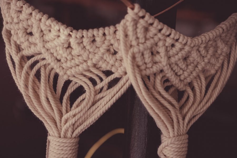 VELISSARIA - Στέφανα γάμου ροζ χρυσό με boho διακόσμηση