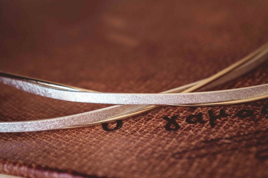 VELISSARIA - Επάργυρα στέφανα με επίχρυση βέργα