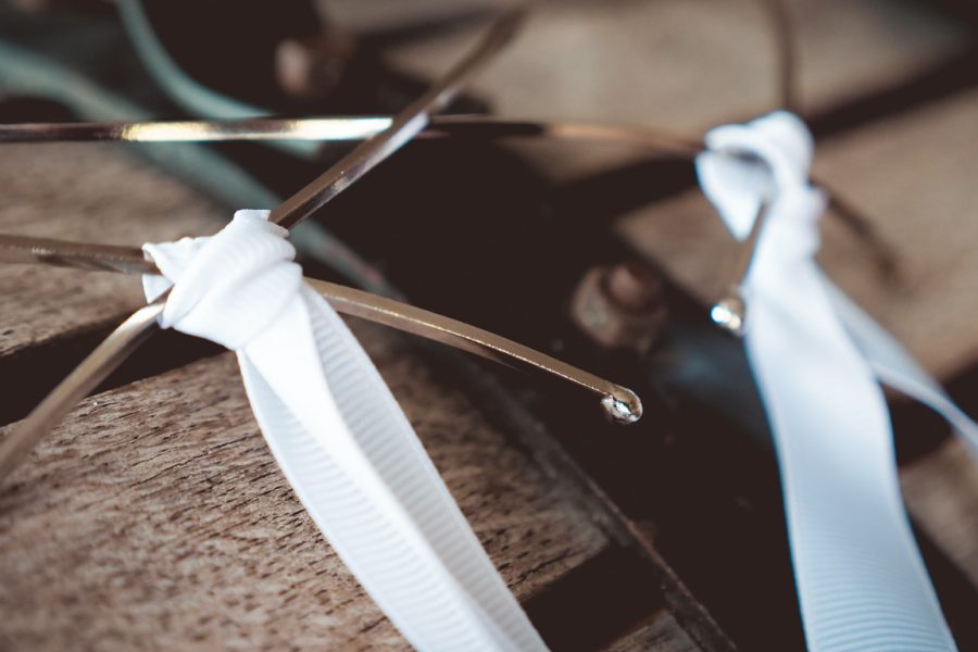 VELISSARIA - Επάργυρα στέφανα με σχέδιο στο πίσω μέρος