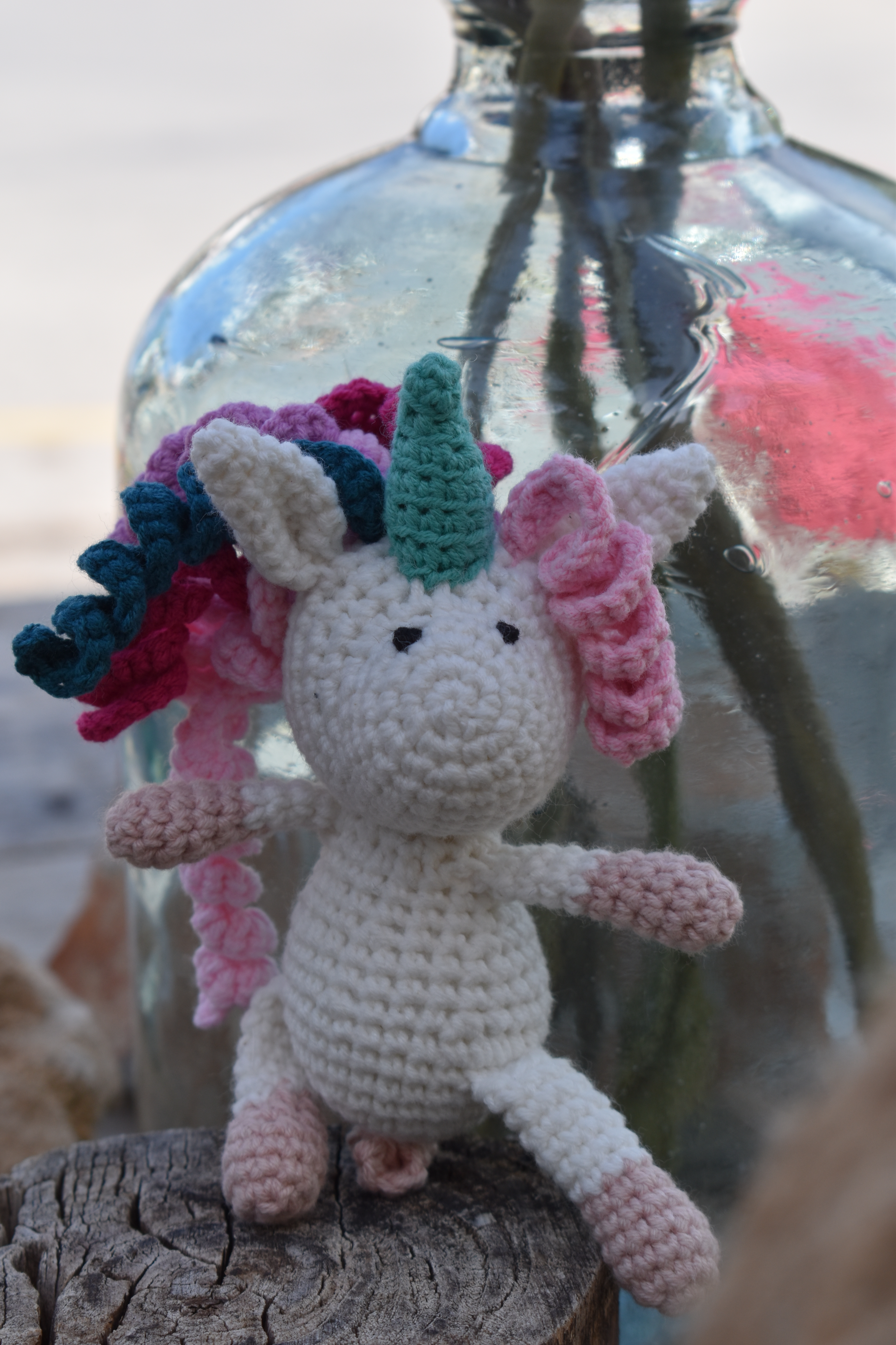 ATHENA CREATIONS - Χειροποίητο Πλεκτό Unicorn