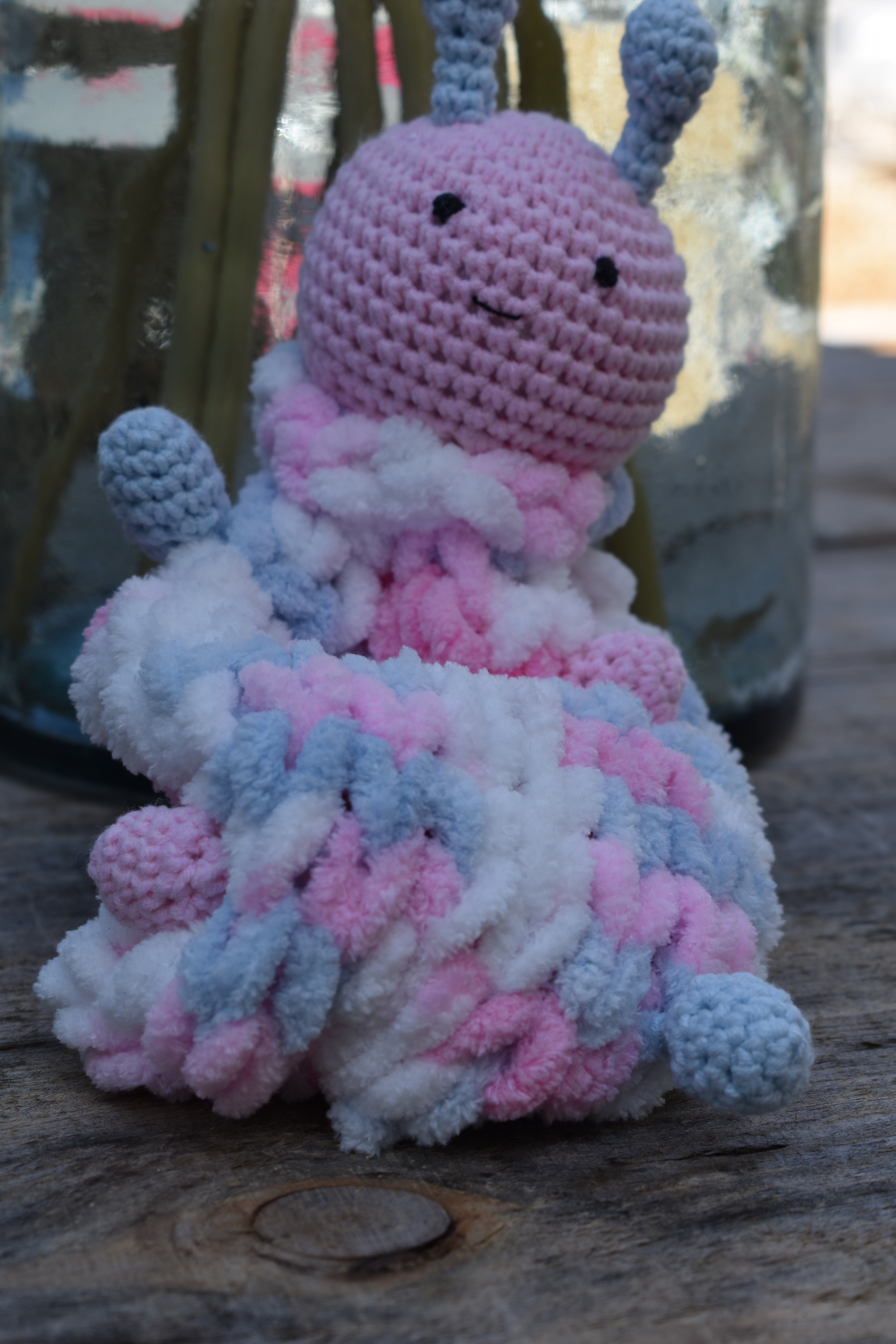 ATHENA CREATIONS - Χειροποίητο Πλεκτό Ντέπυ Hug Towel