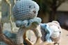 ATHENA CREATIONS - Χειροποίητο Πλεκτό Baby Rattle