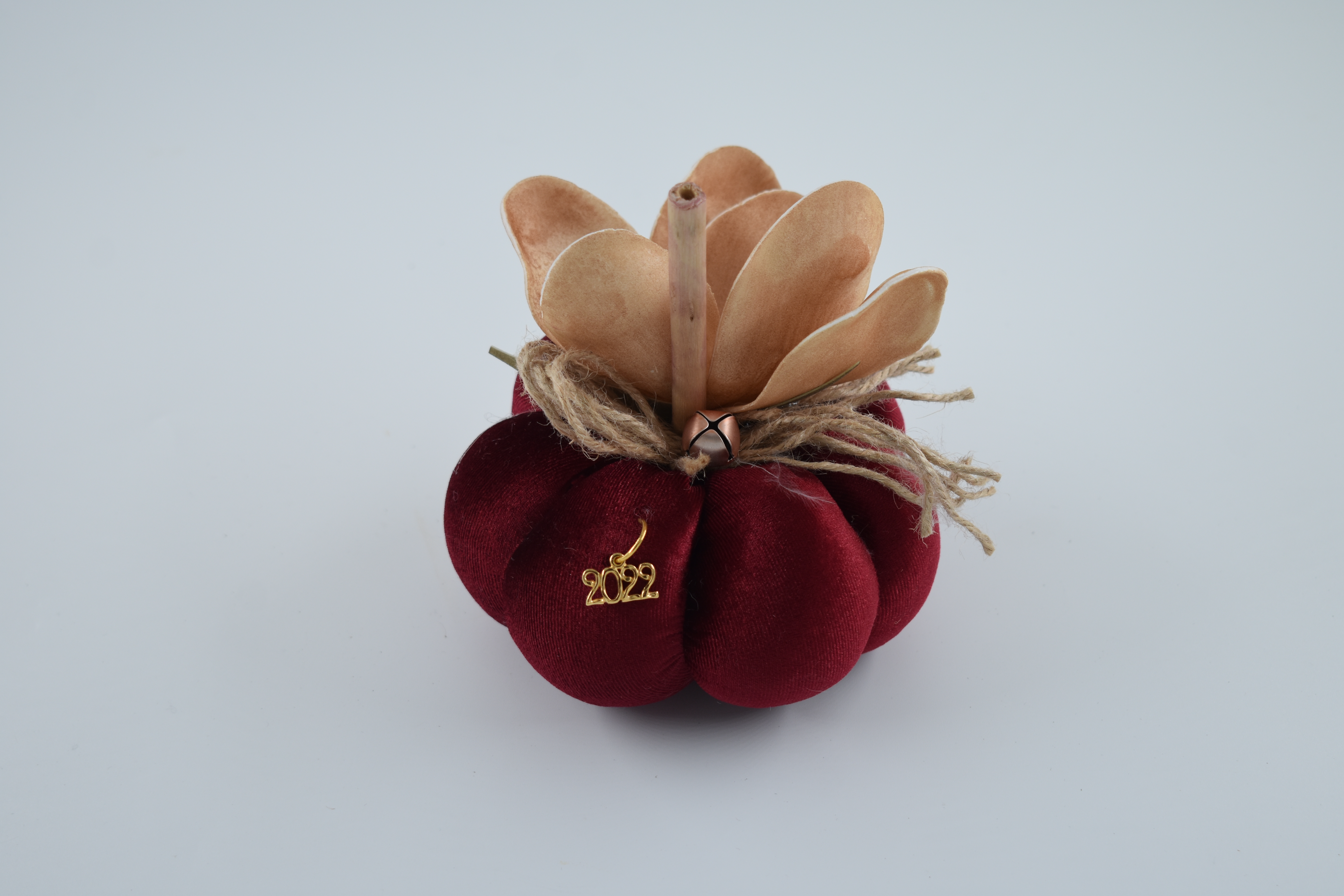 ATHENA CREATIONS - Κολοκύθα Γούρι Κόκκινη Small 