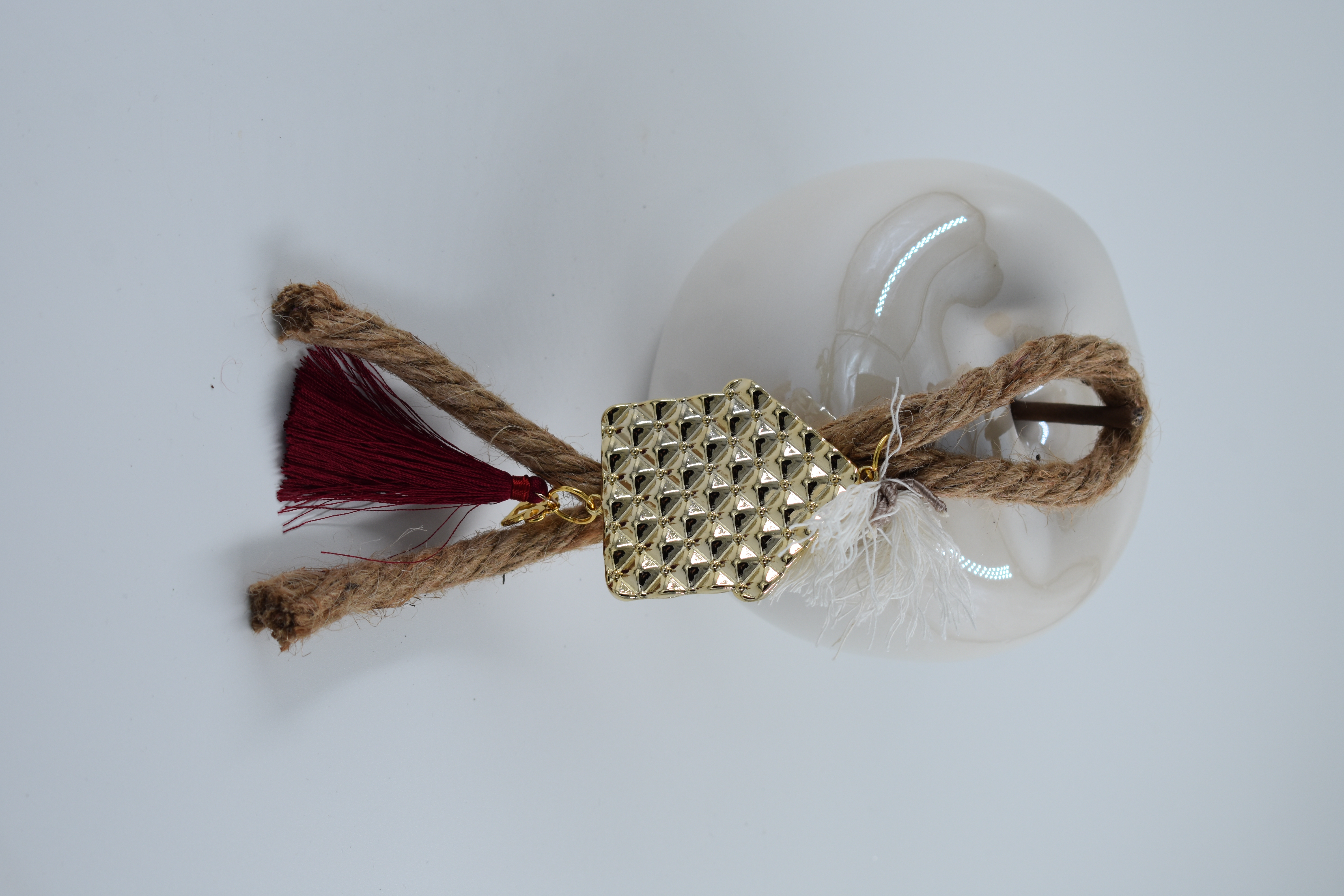 ATHENA CREATIONS - Γούρι Σπιτάκι Κρεμαστό 