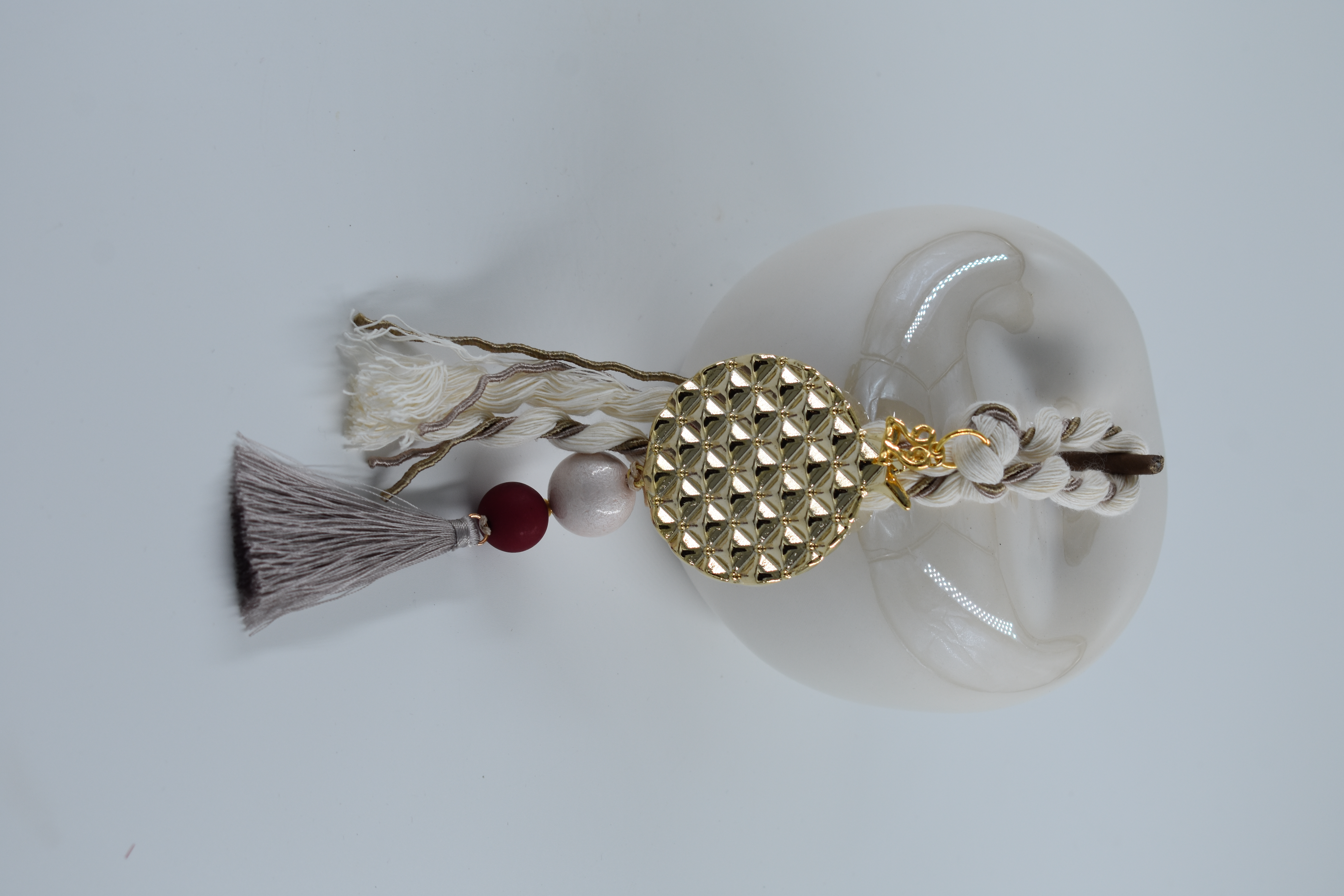 ATHENA CREATIONS - Γούρι Ρόδι Κρεμαστό 