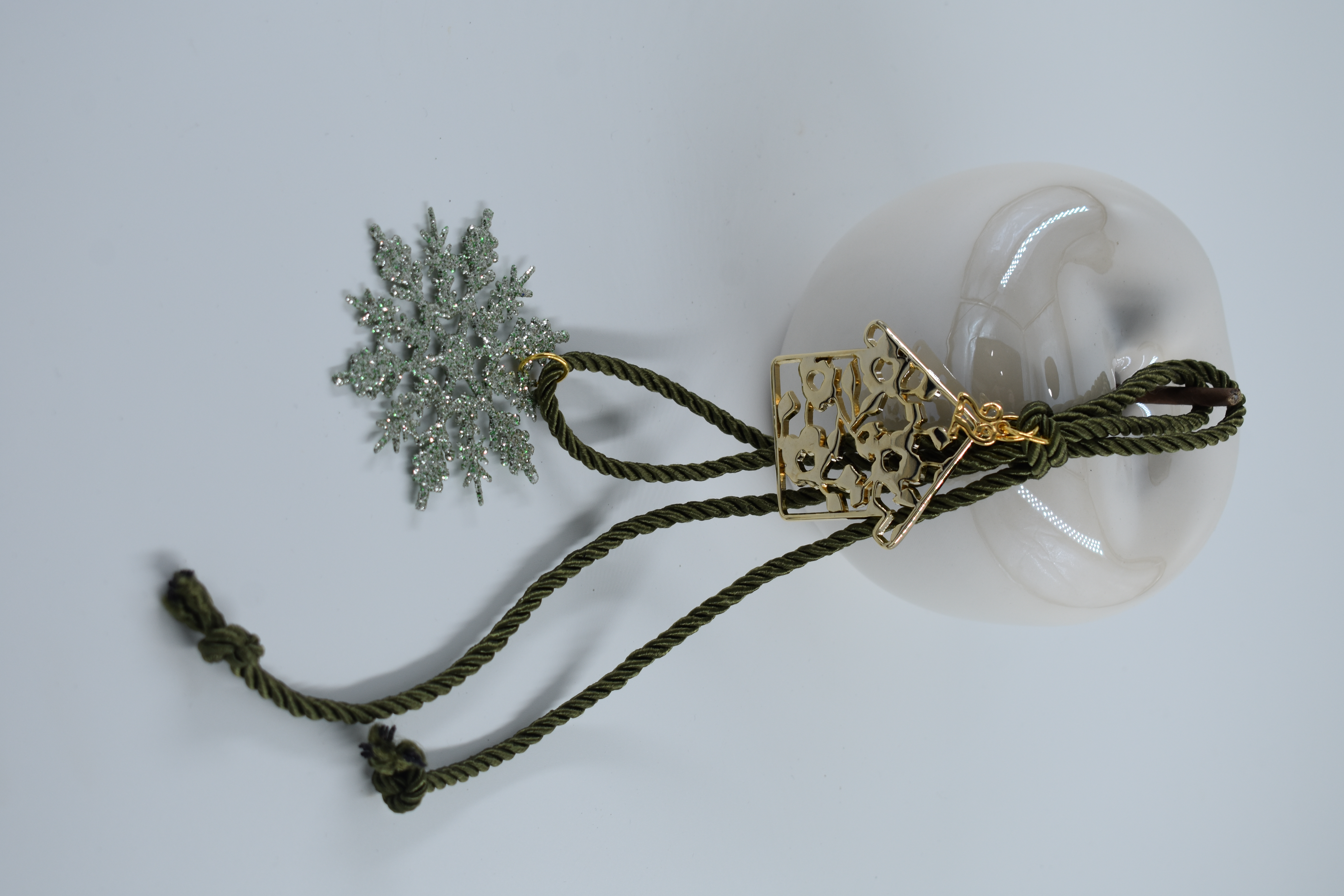 Γούρι Σπιτάκι με Χιονονυφάδα