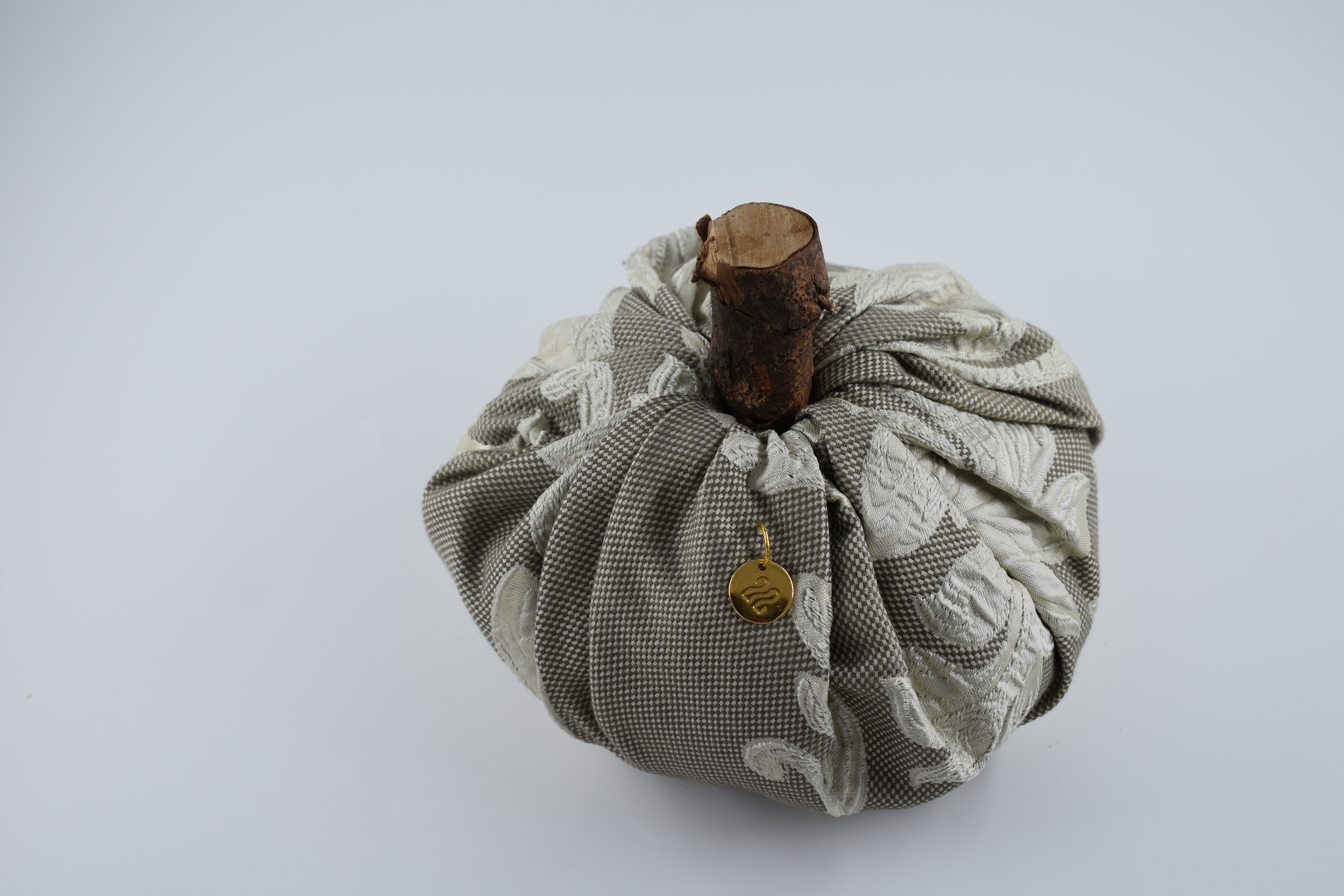 Κολοκύθα Γούρι Σενίλ Γκρι 