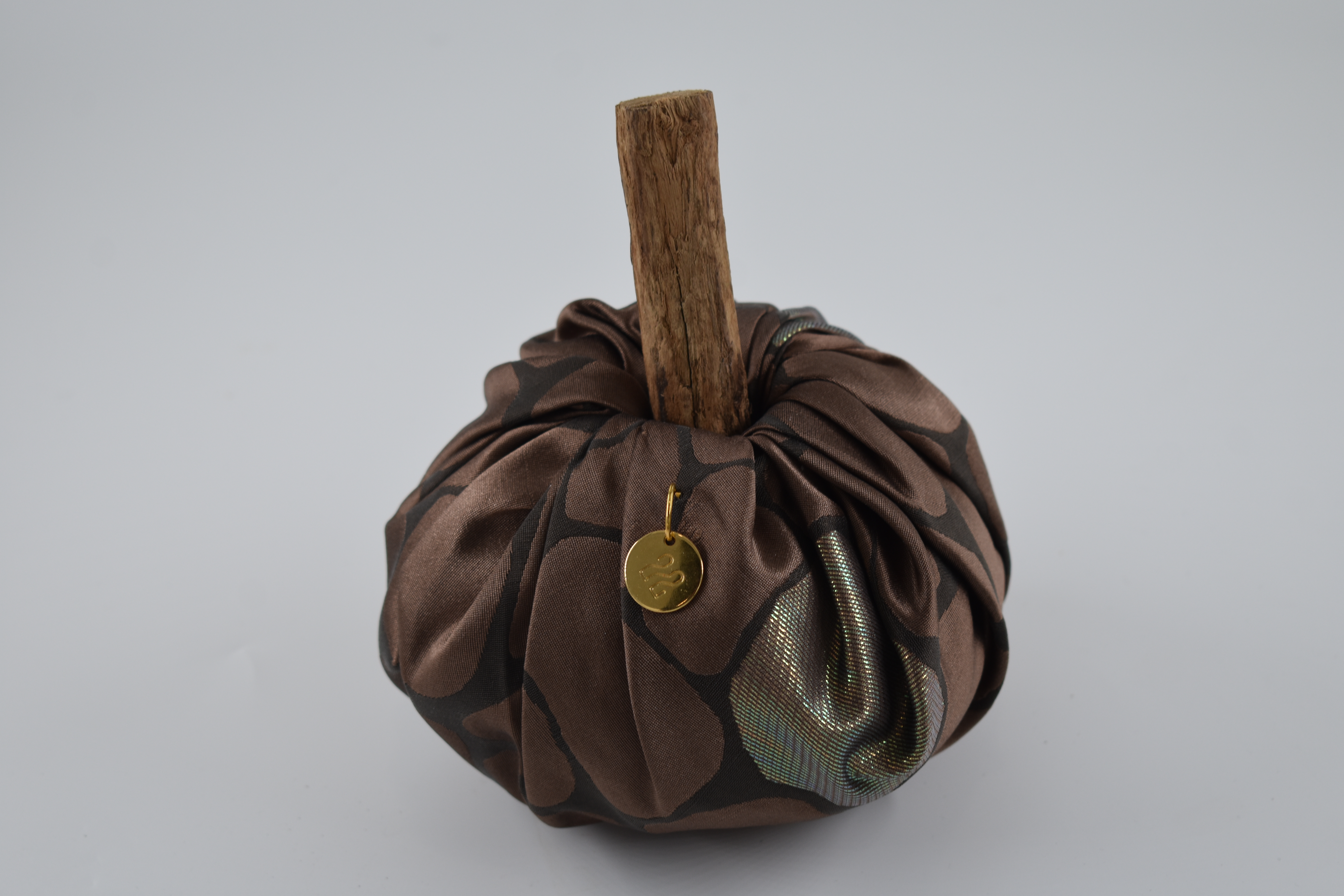 Κολοκύθα Γούρι Σενίλ Καφέ