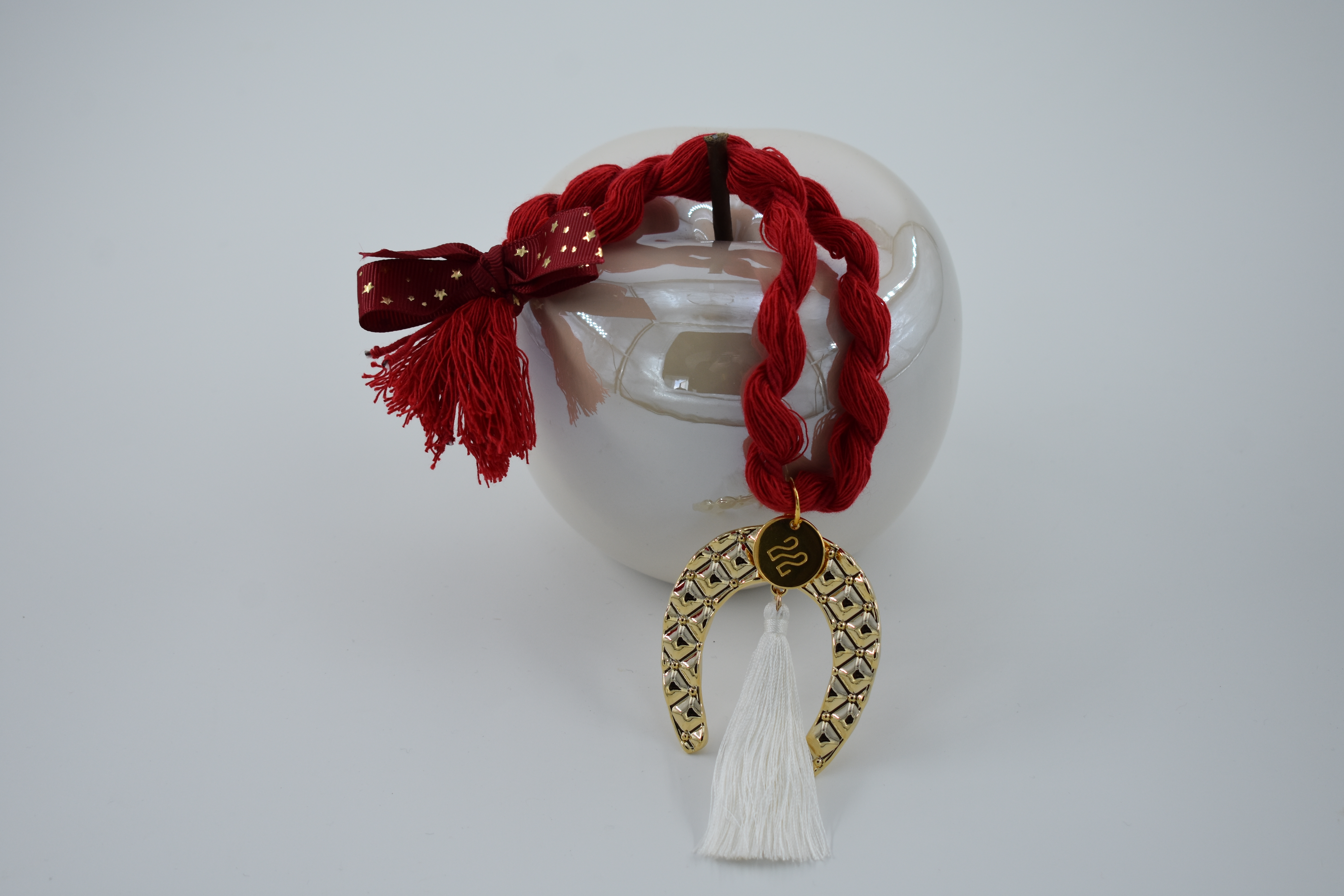 Κόκκινο Κρεμαστό Γούρι Πέταλο 